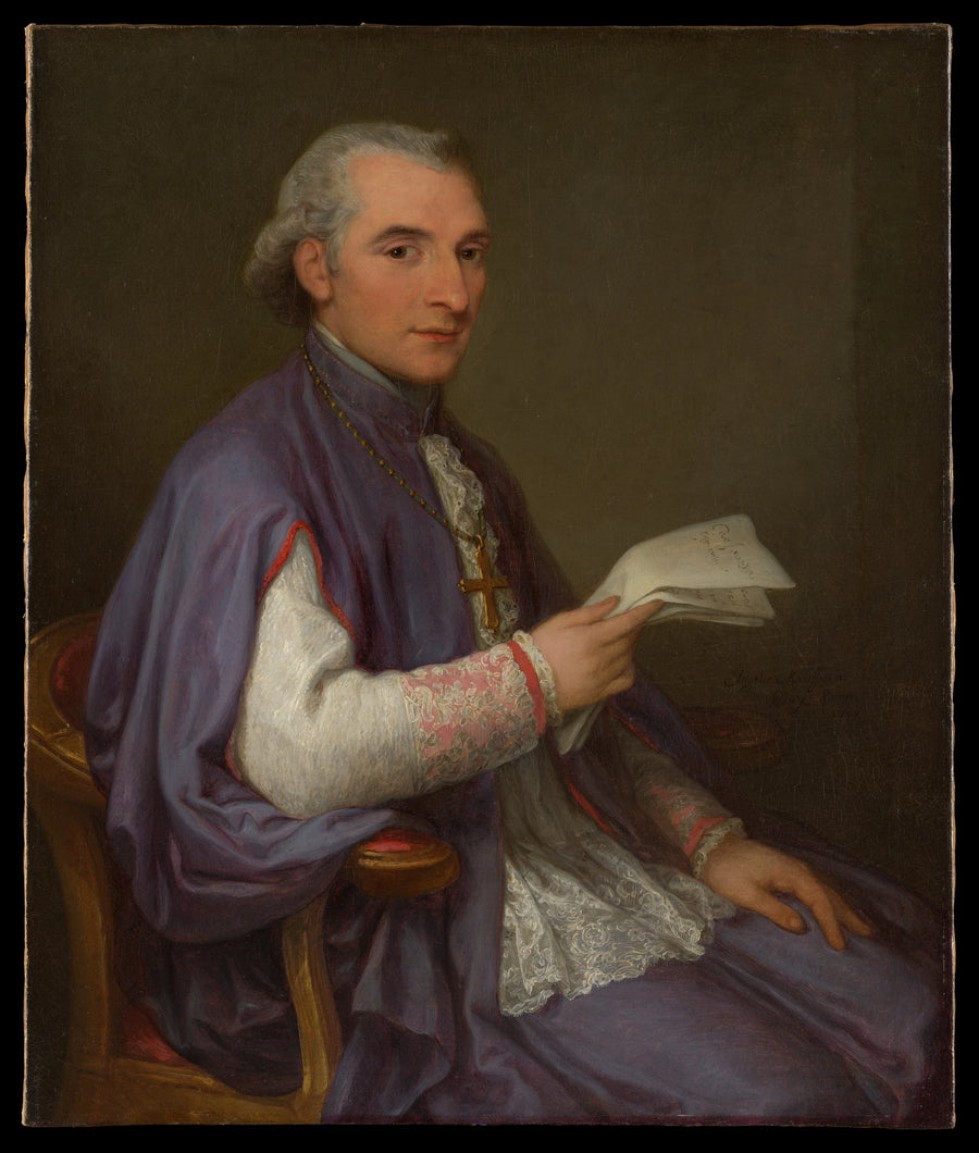Mgr Giuseppe Spina (1756-1828) - Angelica Kauffmann