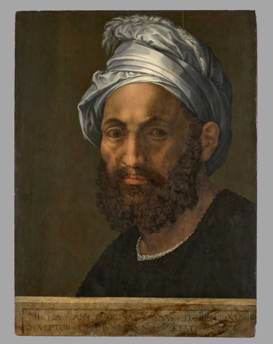 Michel-Ange, peintre, sculpteur et architecte (1475-1564), à l'âge de quarante-sept ans - Baccio Bandinelli