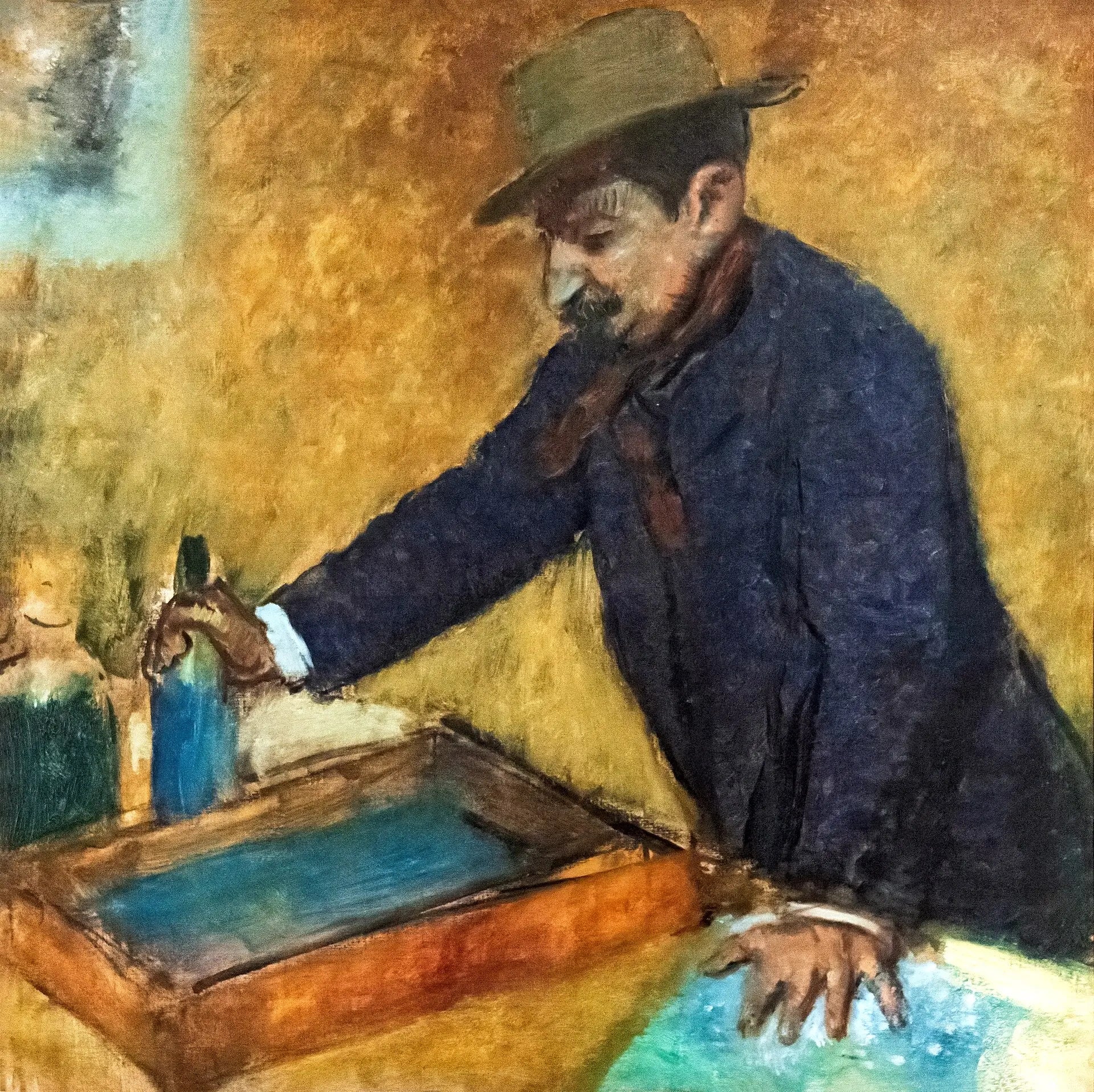 Michel Manzi - Edgar Degas image 1 tableau peint à l’huile sur toile