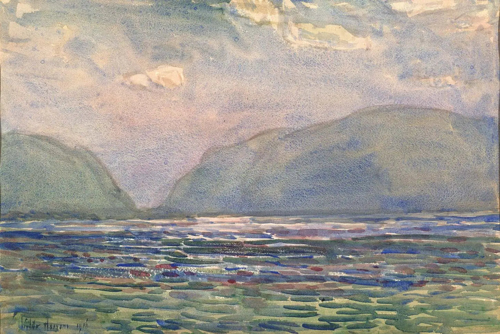 Midi au-dessus de Newburgh - Childe Hassam - Alpha Reproduction