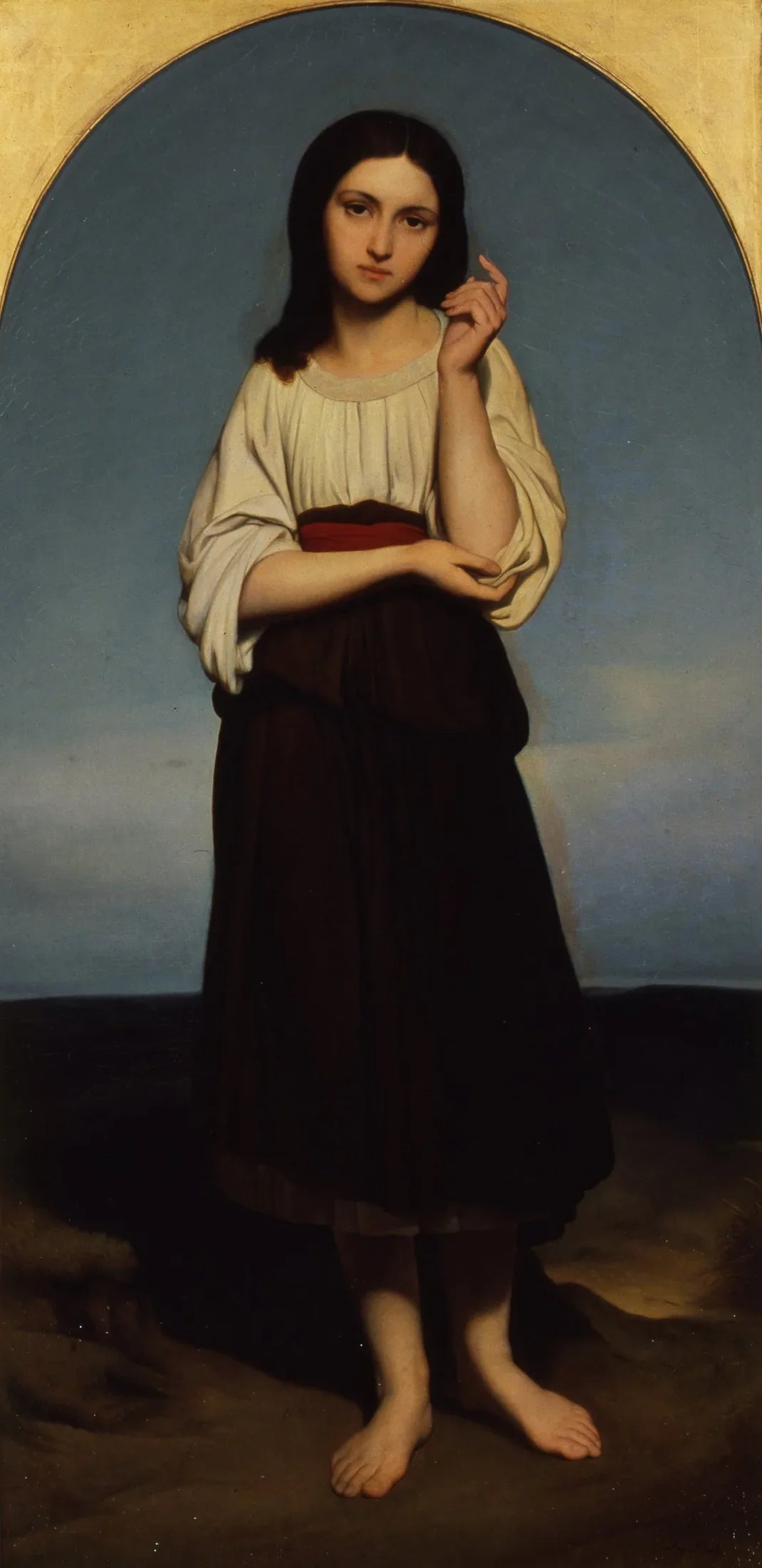 Mignon désire sa patrie - Ary Scheffer image 1 tableau peint à l’huile sur toile