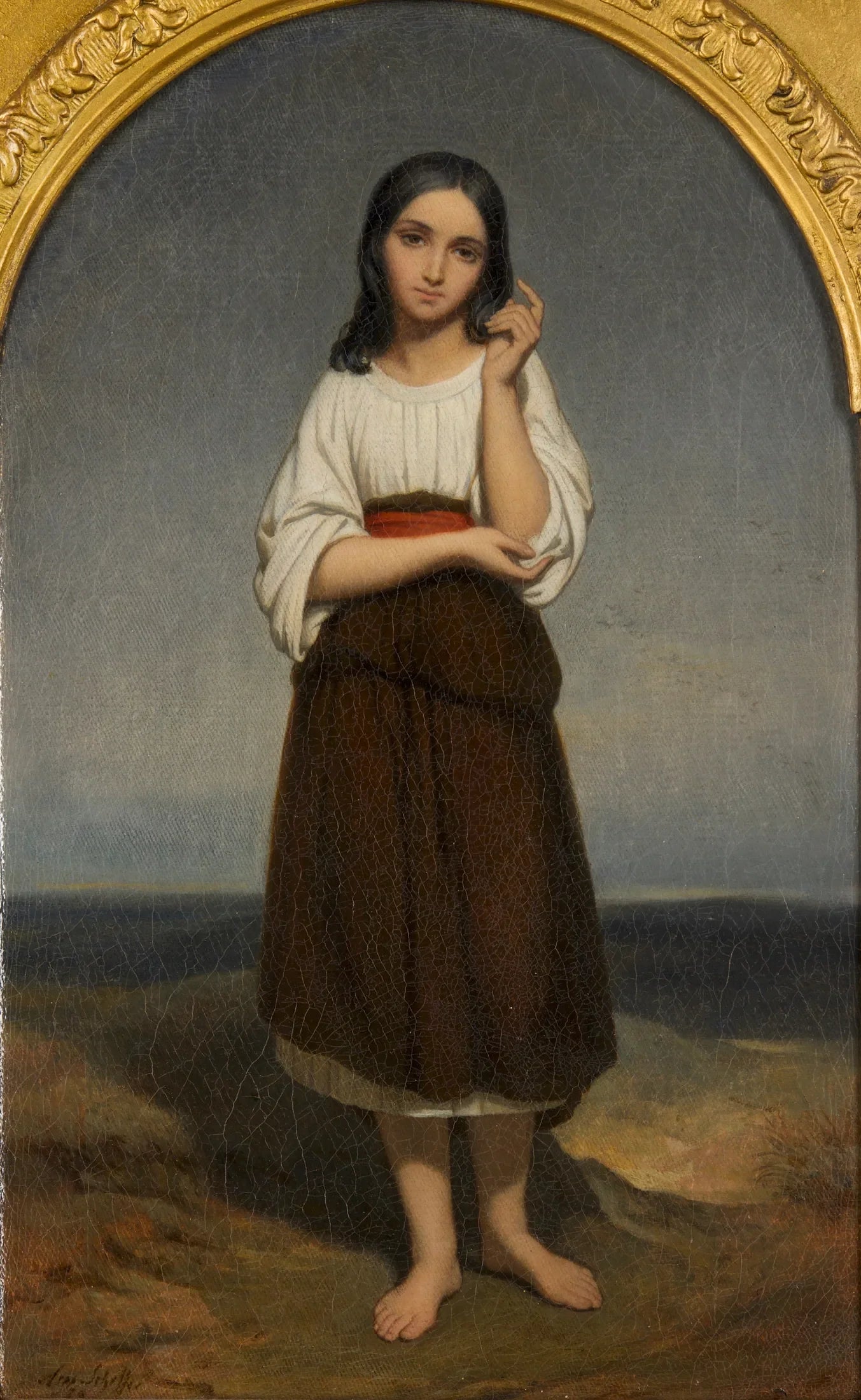 Mignon verlangende naar haar vaderland - Ary Scheffer image 1 reproduction de peinture à l’huile
