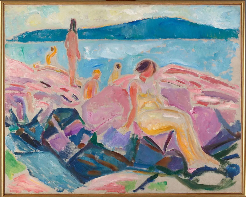 Milieu de l'été - Edvard Munch