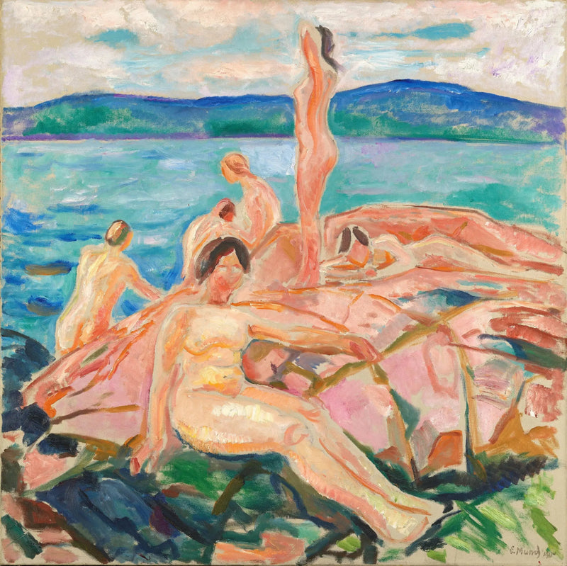 Milieu de l'été - Edvard Munch
