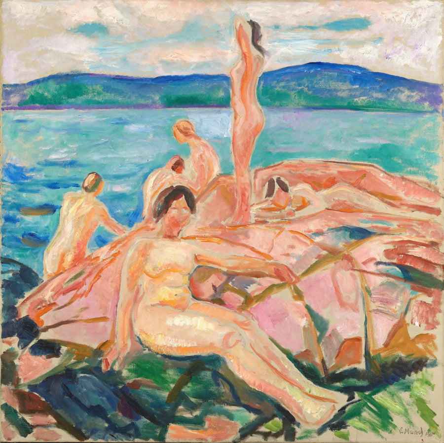 Milieu de l'été - Edvard Munch