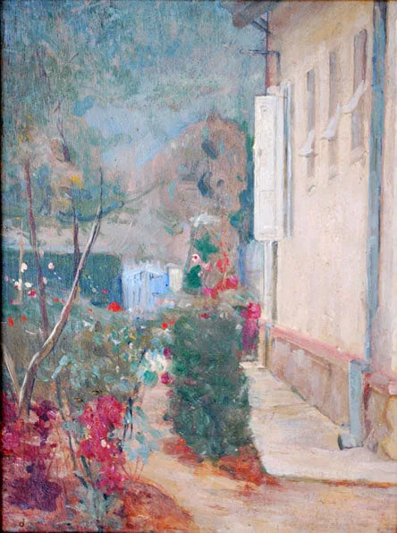 Minha Casa de Teresópolis - Eliseu Visconti image 1 reproduction d’œuvre d’art à l’huile