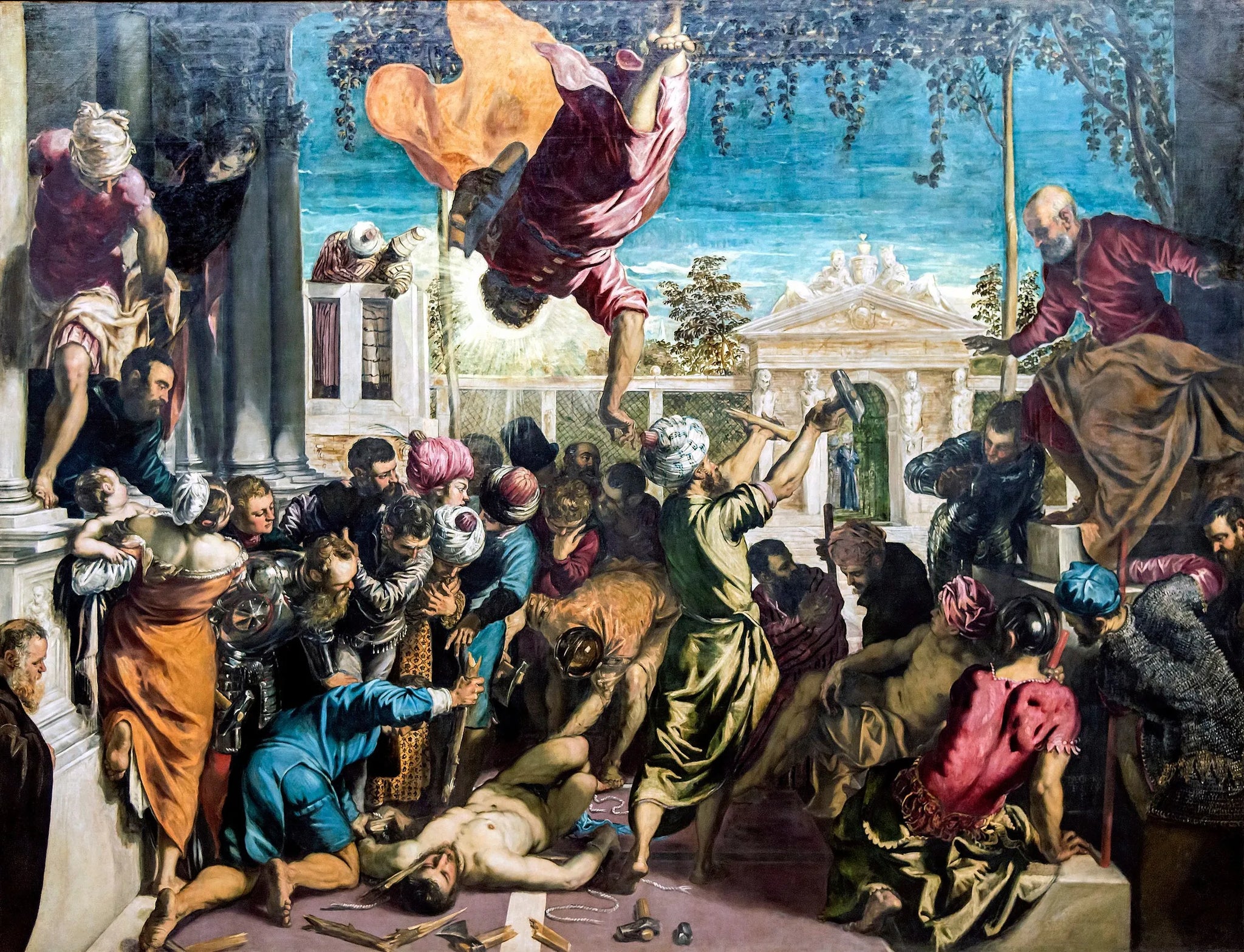 Miracle de l'esclave - Jacopo Tintoretto image 1 reproduction réalisée par Alpha Reproduction