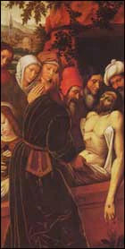 La mise au tombeau du Christ - Ambrosius Benson