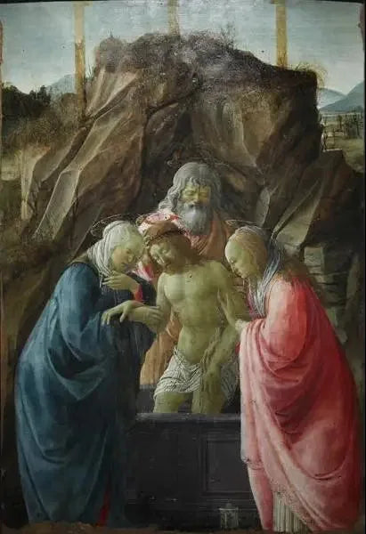 Mise au tombeau - Filippino Lippi