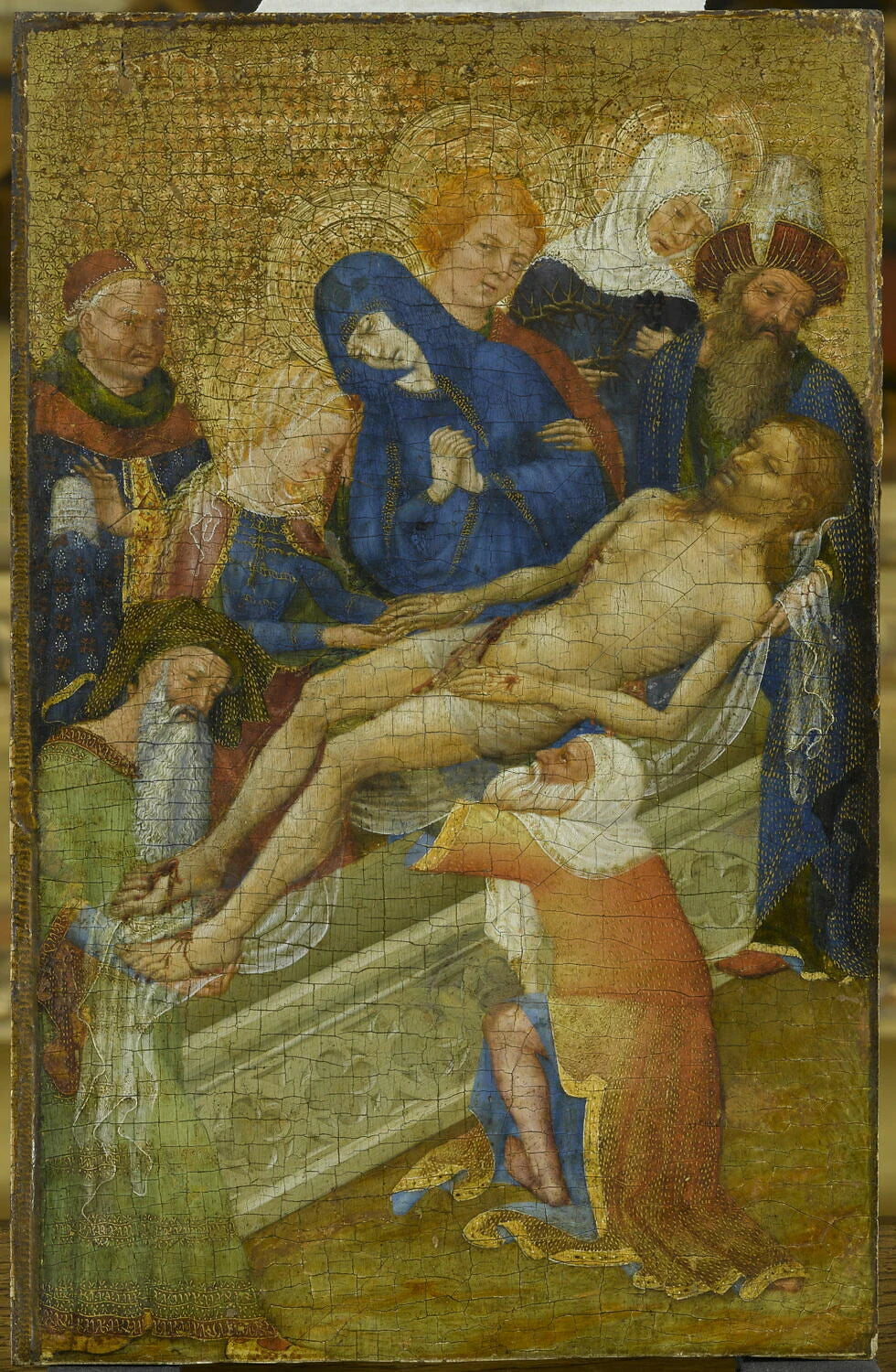 Mise au tombeau - Henri Bellechose