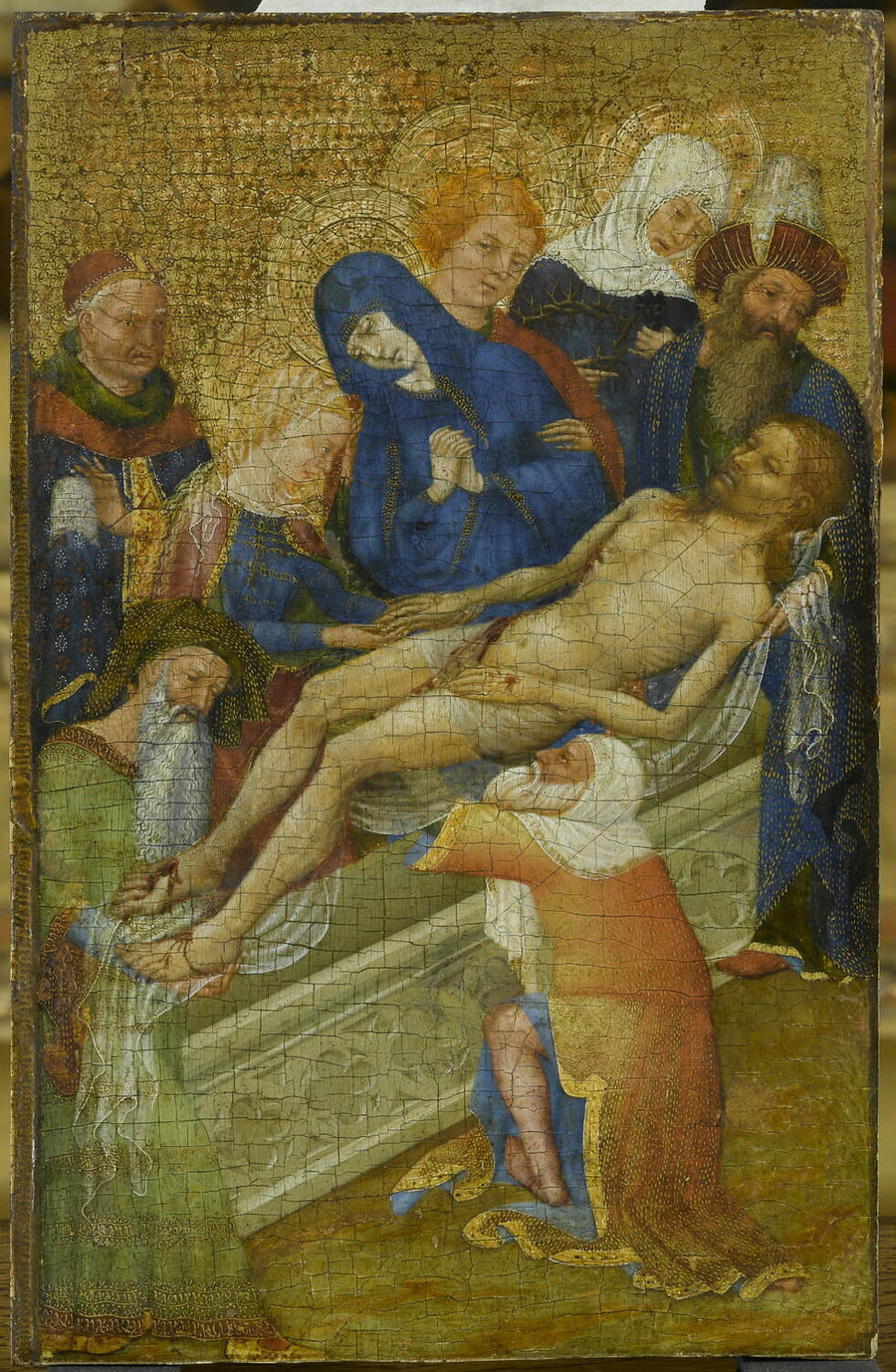 Mise au tombeau - Henri Bellechose