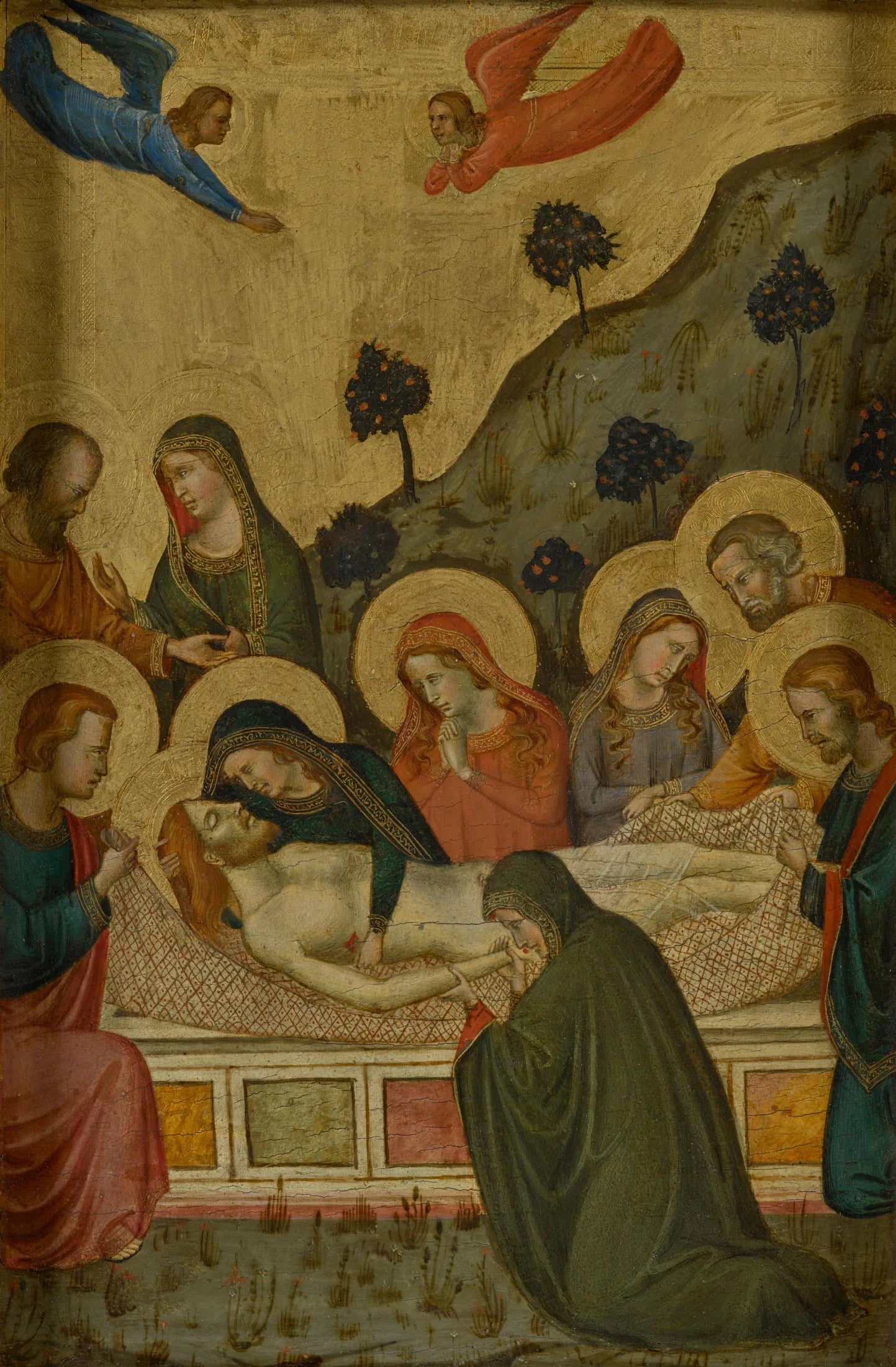 Mise au tombeau - Master of San Martino alla Palma image 1 reproduction réalisée par Alpha Reproduction
