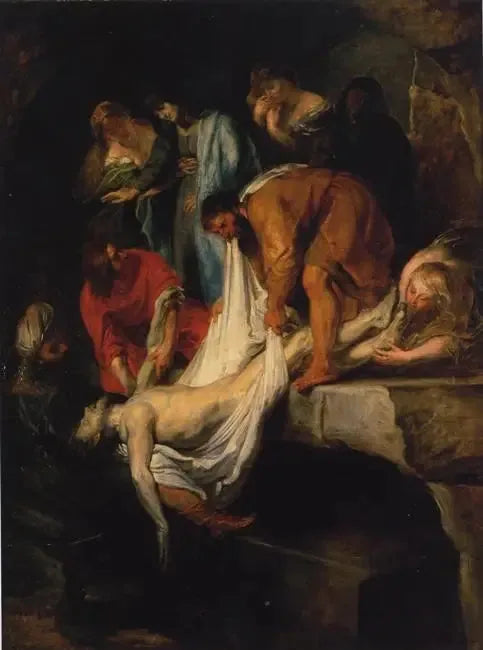 Mise au tombeau - Peter Paul Rubens