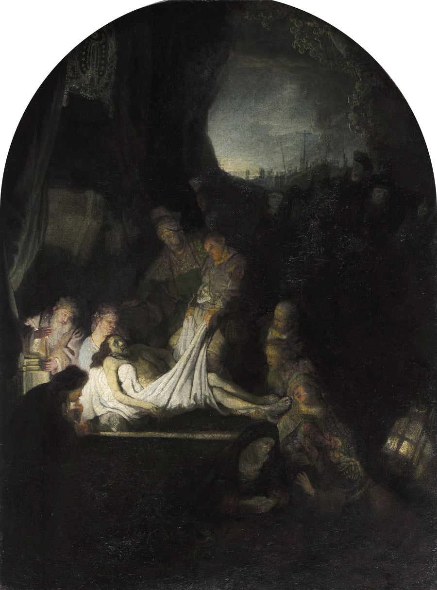 La Mise au tombeau du Christ – Rembrandt