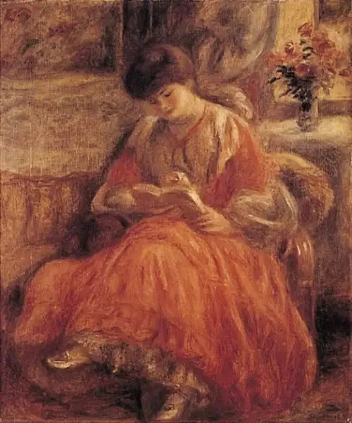 Misia Godebska-Sert assise - Pierre-Auguste Renoir