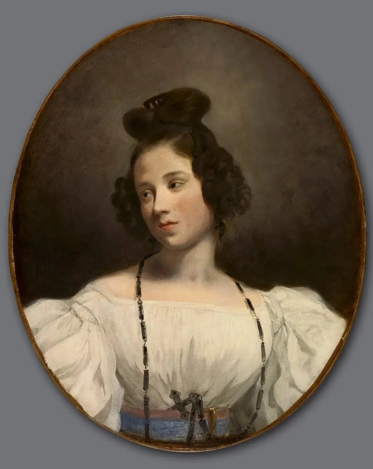 Mlle. Alexandrine-Julie de la Boutraye - Eugène Delacroix image 2 reproduction d’œuvre d’art à l’huile
