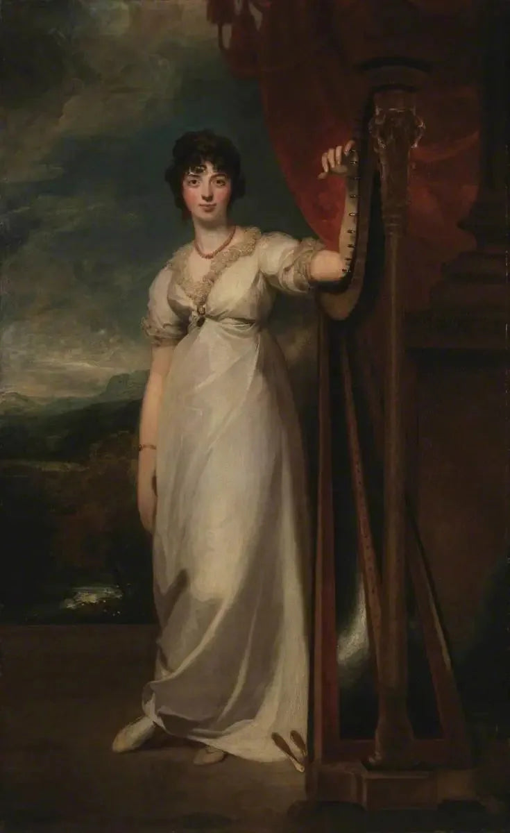 Mlle Laura Dorothea Ross (Mme Francis Robertson) - Thomas Lawrence image 1 reproduction d’œuvre d’art à l’huile