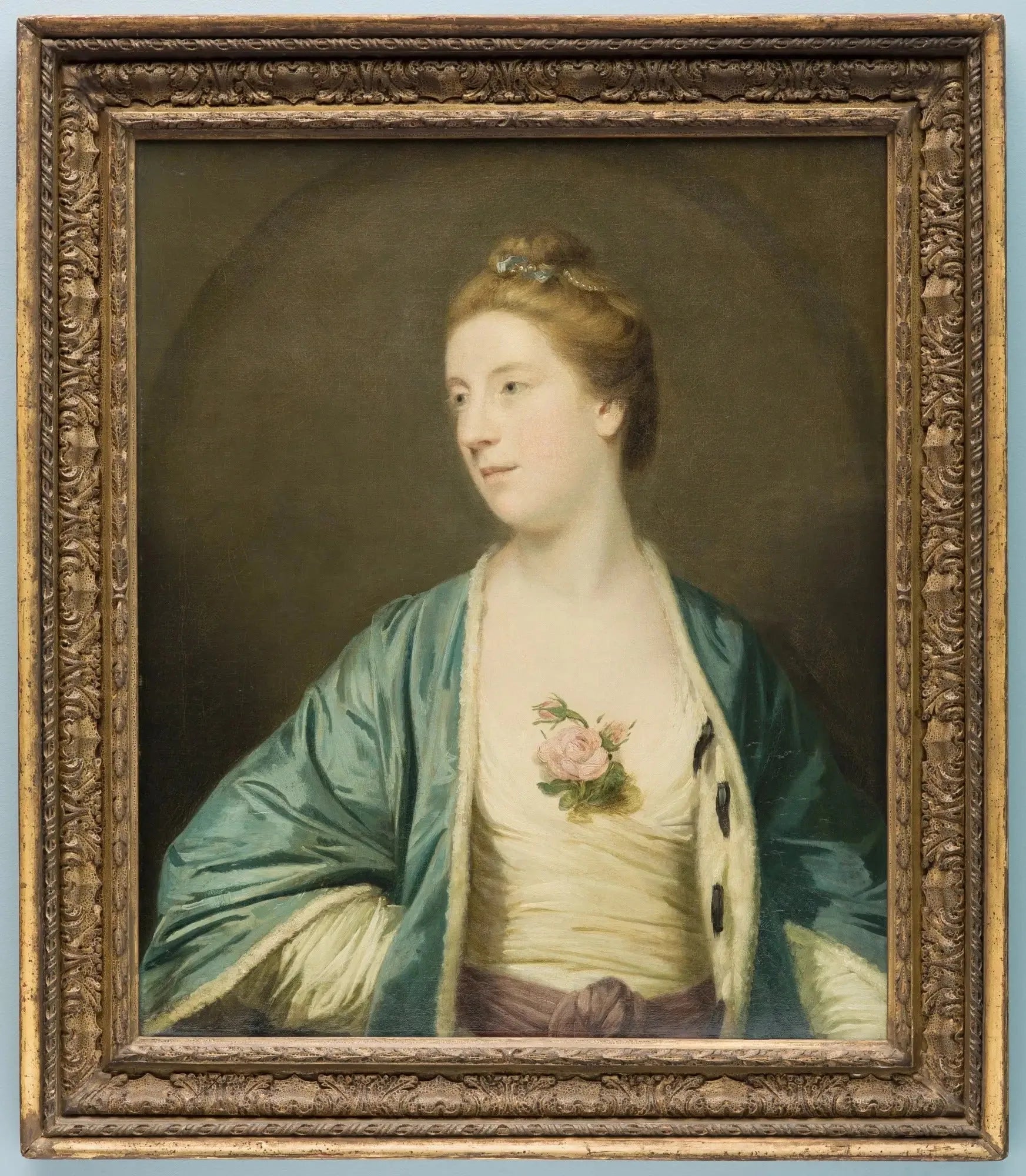 Mme Chalmers - Joshua Reynolds image 1 reproduction d’œuvre d’art à l’huile