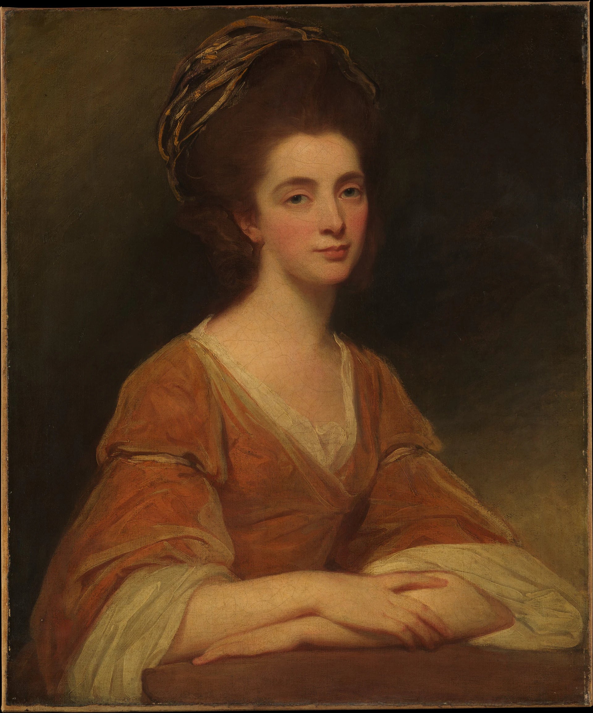 Mme Charles Frederick (Martha Rigden, morte en 1794) - George Romney
