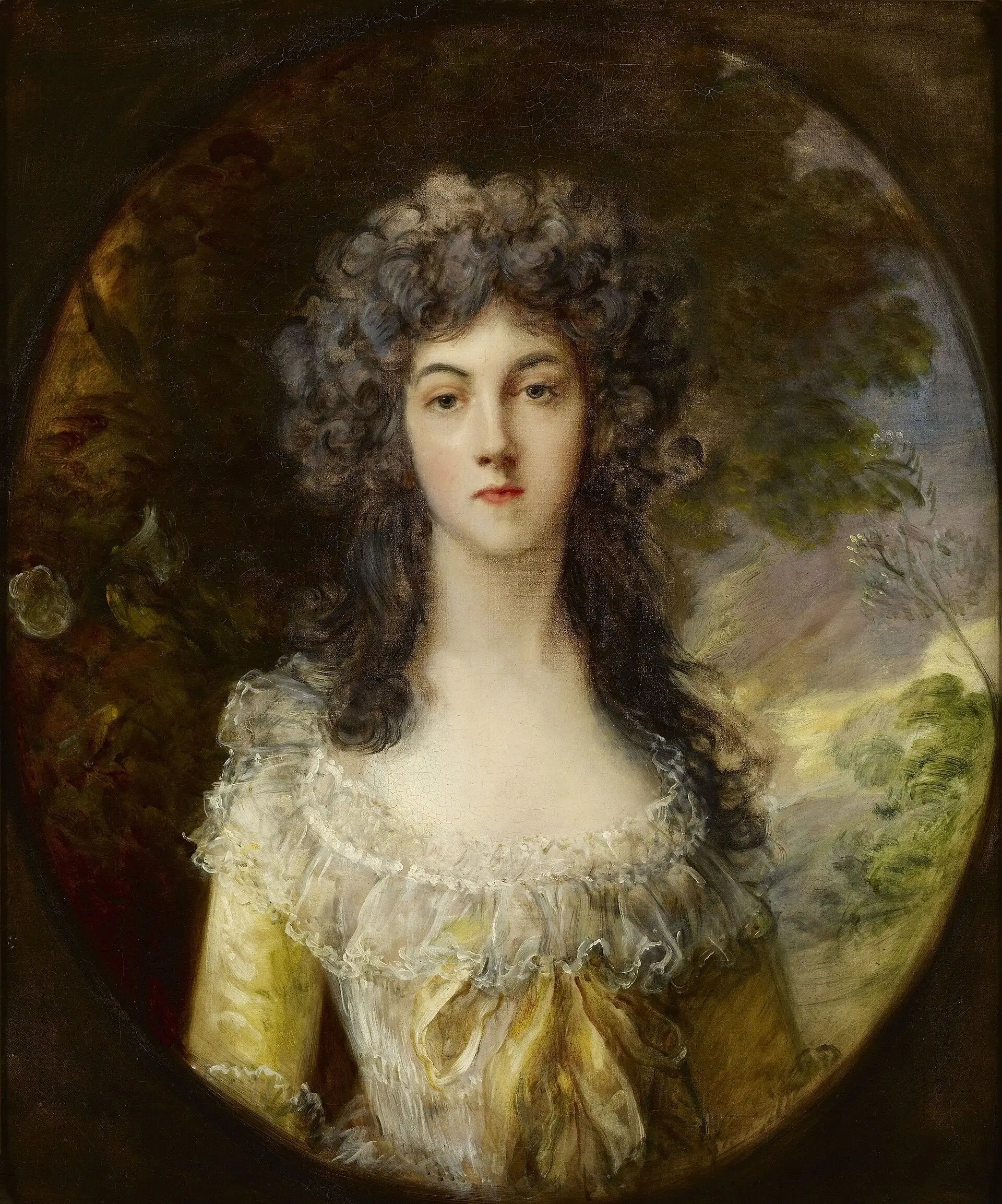 Mme Charles Hatchett - Thomas Gainsborough image 1 reproduction réalisée par Alpha Reproduction