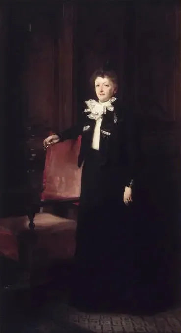 Mme Charles Huntington (Jane Hudson Sparkes) - John Singer Sargent image 1 reproduction d’œuvre d’art à l’huile