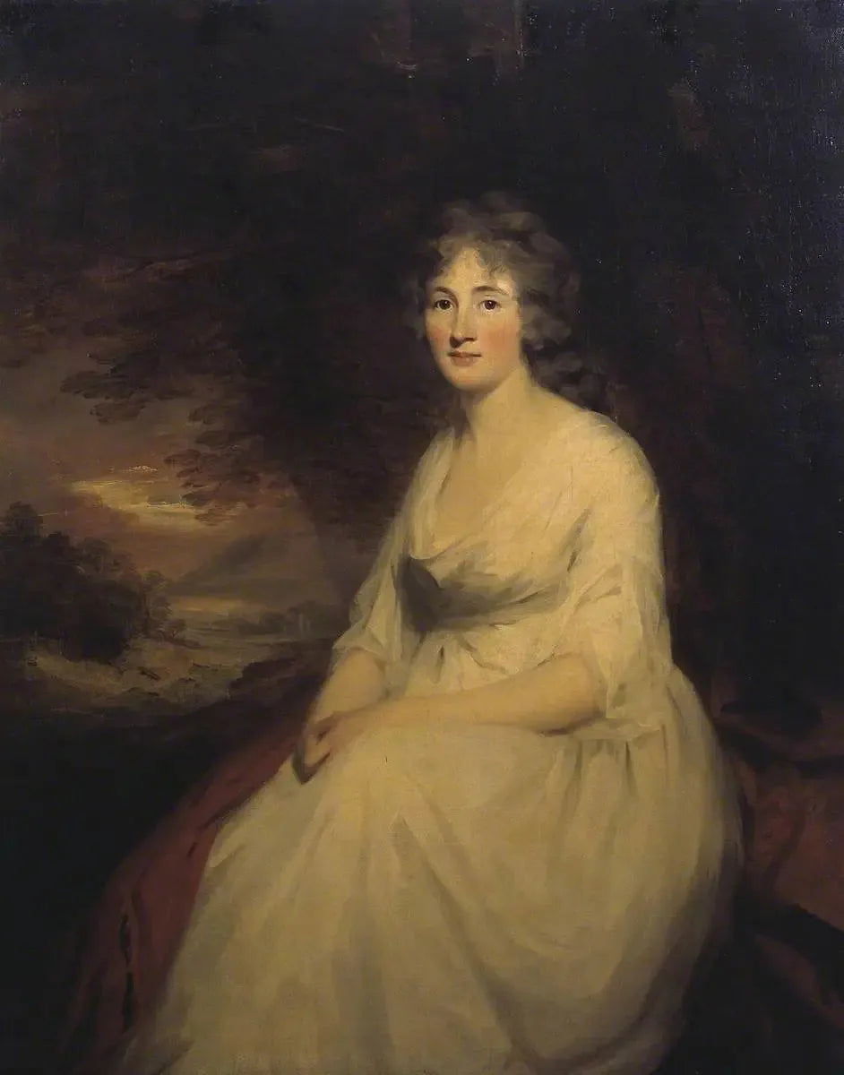 Mme Charles Steuart - Henry Raeburn image 1 copie peinte à la main à l’huile