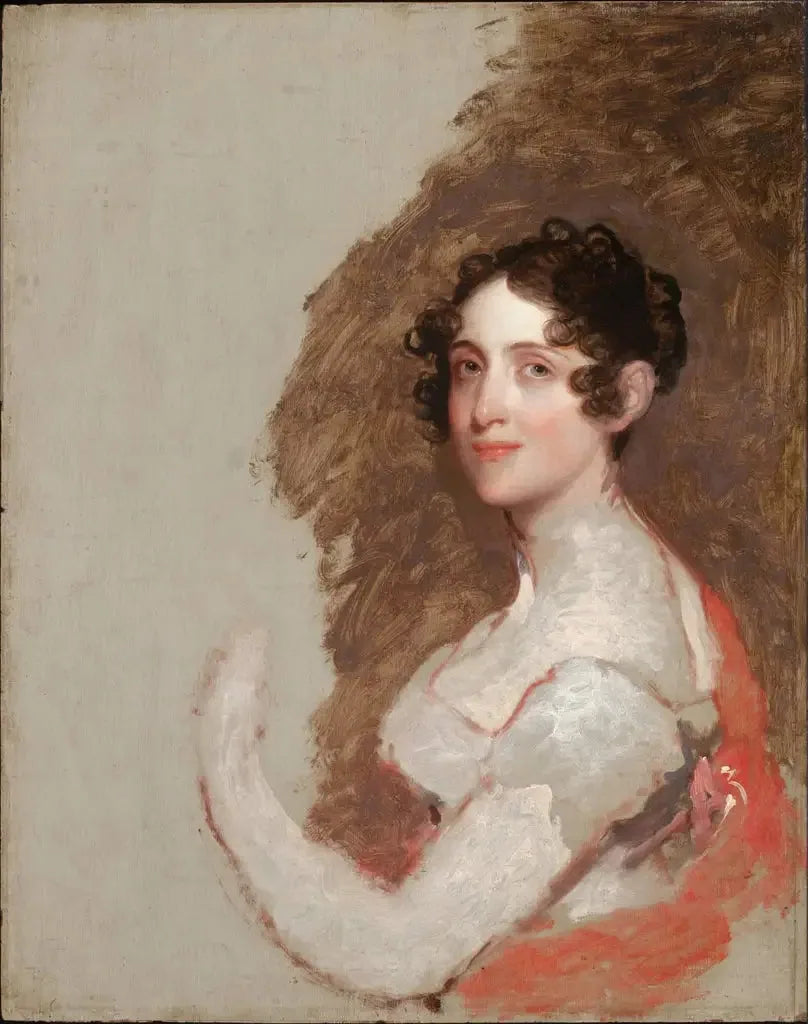 Mme Charles Stewart (Delia Tudor) - Gilbert Stuart image 1 reproduction réalisée par Alpha Reproduction