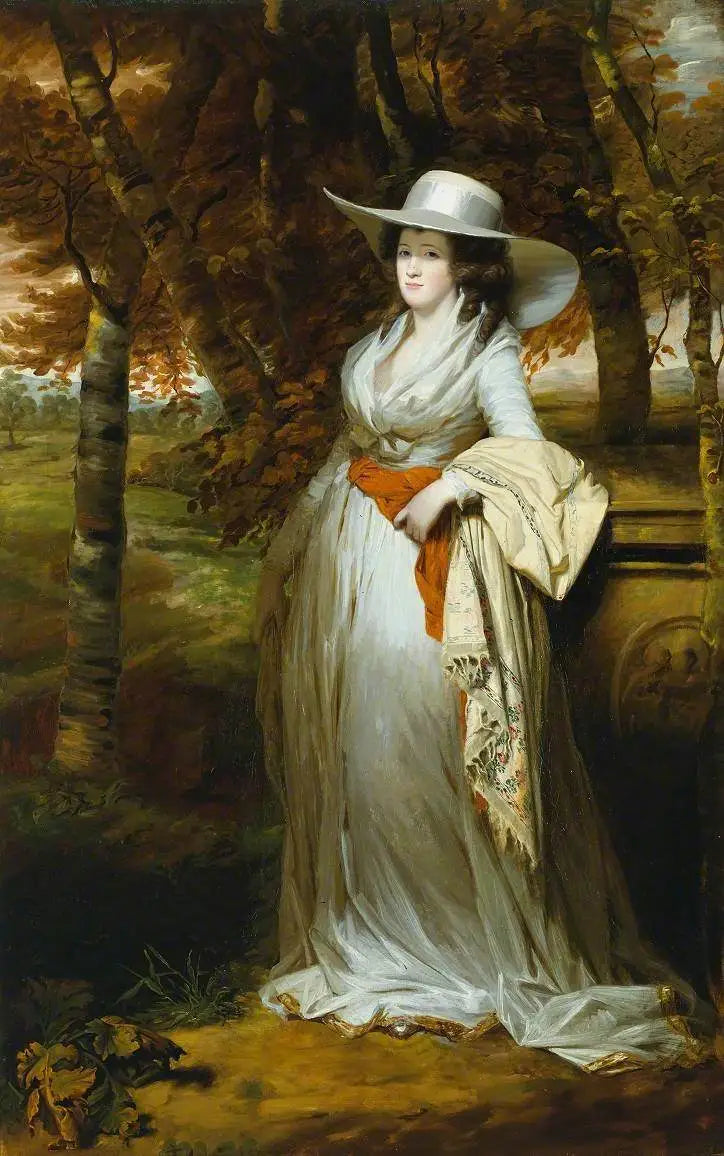 Mme Downey - Henry Raeburn image 1 tableau peint à l’huile sur toile
