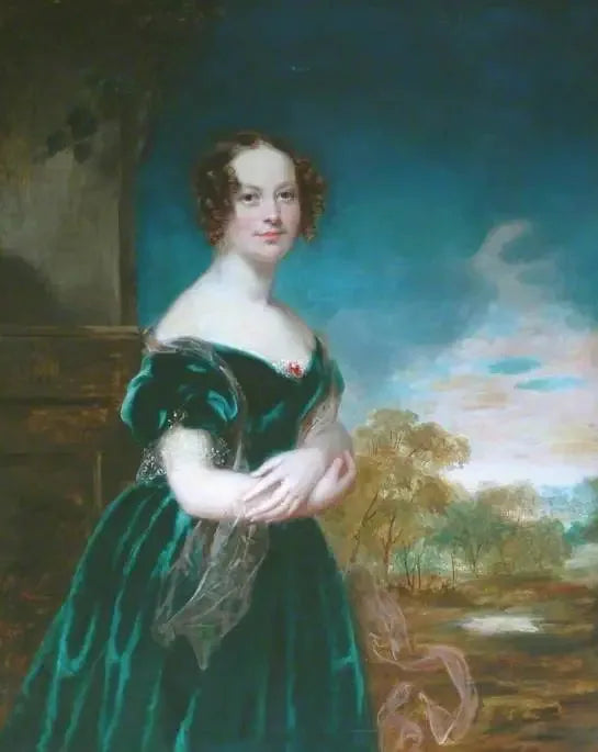 Mme Elizabeth Hodgson de Norton Conyers - Thomas Lawrence image 1 reproduction de peinture à l’huile