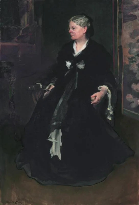 Mme Elizabeth M. Howe - Cecilia Beaux image 1 reproduction artisanale de tableau