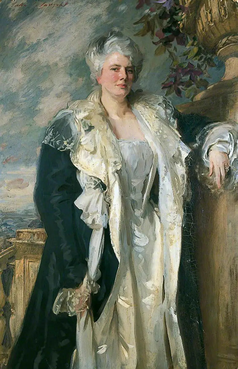 Mme Ernest Hills - John Singer Sargent image 1 reproduction d’œuvre d’art à l’huile