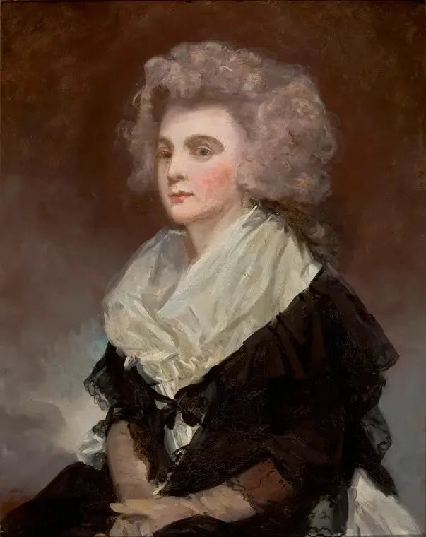 Mme Franck Rolleston - Gilbert Stuart image 1 copie de tableau peinte à la main