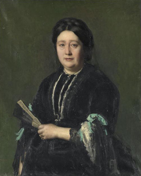 Mme Gallay - Jean-Jacques Henner image 1 copie peinte à la main à l’huile