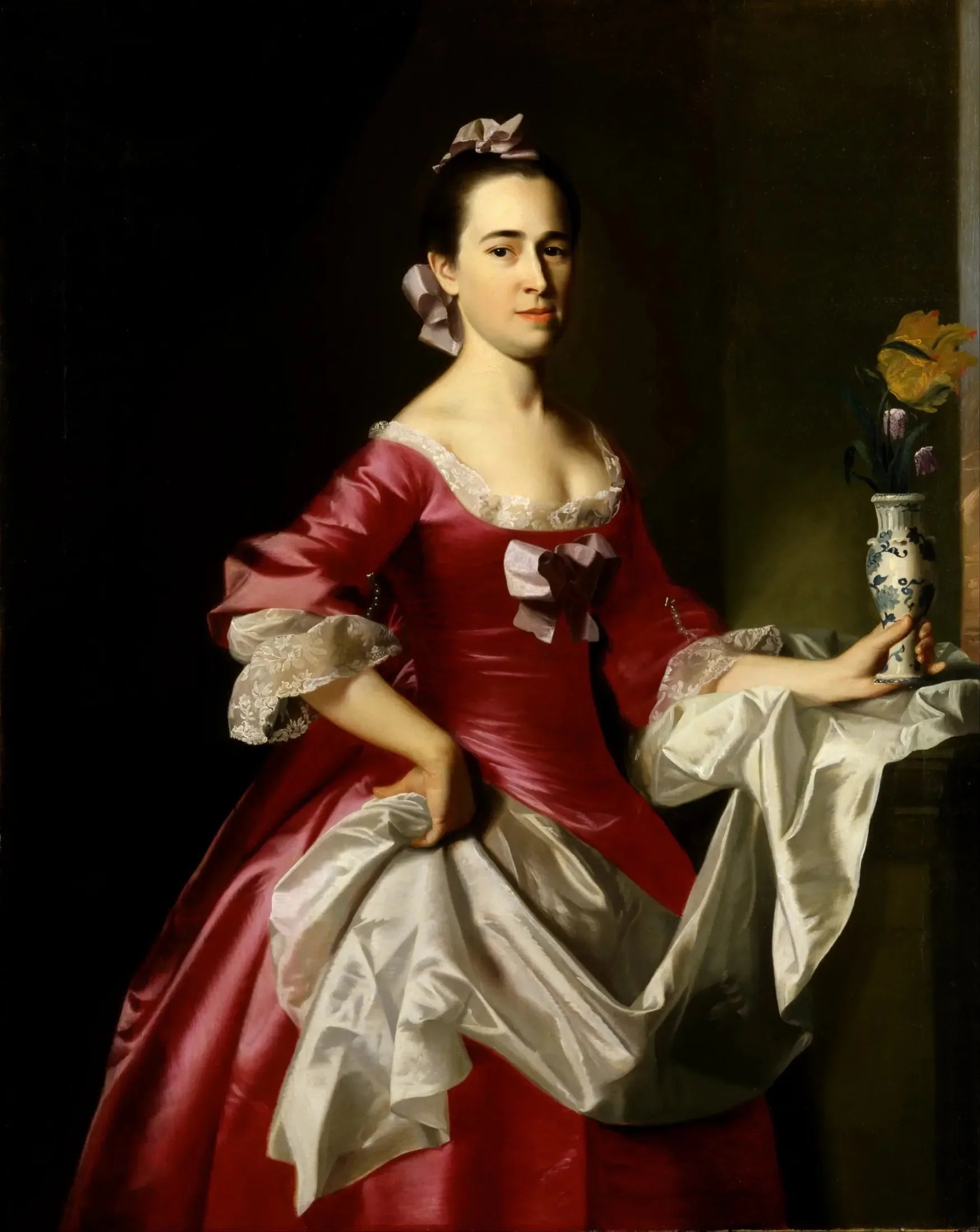 Mme George Watson - John Singleton Copley image 1 reproduction artisanale de tableau