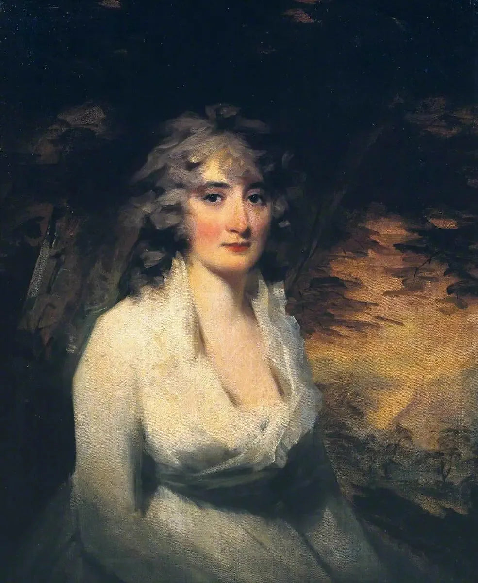 Mme H.W. Lauzun - Henry Raeburn image 1 copie peinte à la main à l’huile
