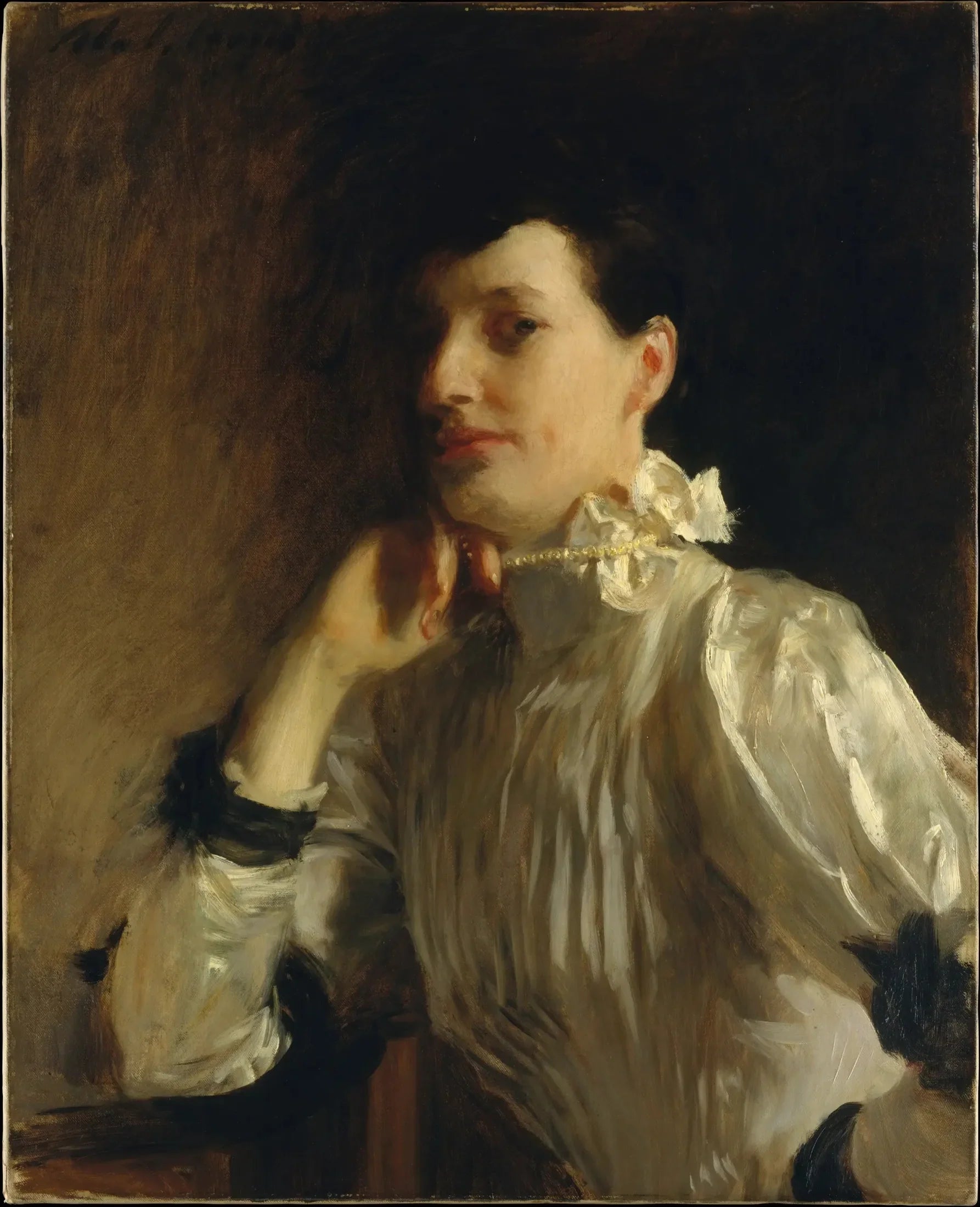 Mme Henry Galbraith Ward - John Singer Sargent image 1 reproduction de peinture à l’huile