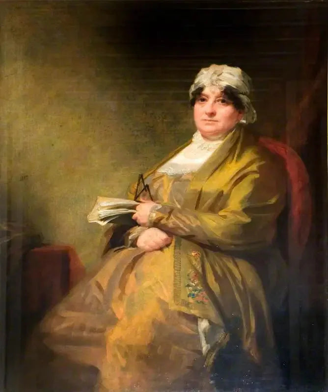 Mme Hobson de Markfield (vers 1759–1831) - Henry Raeburn image 1 copie peinte à la main à l’huile