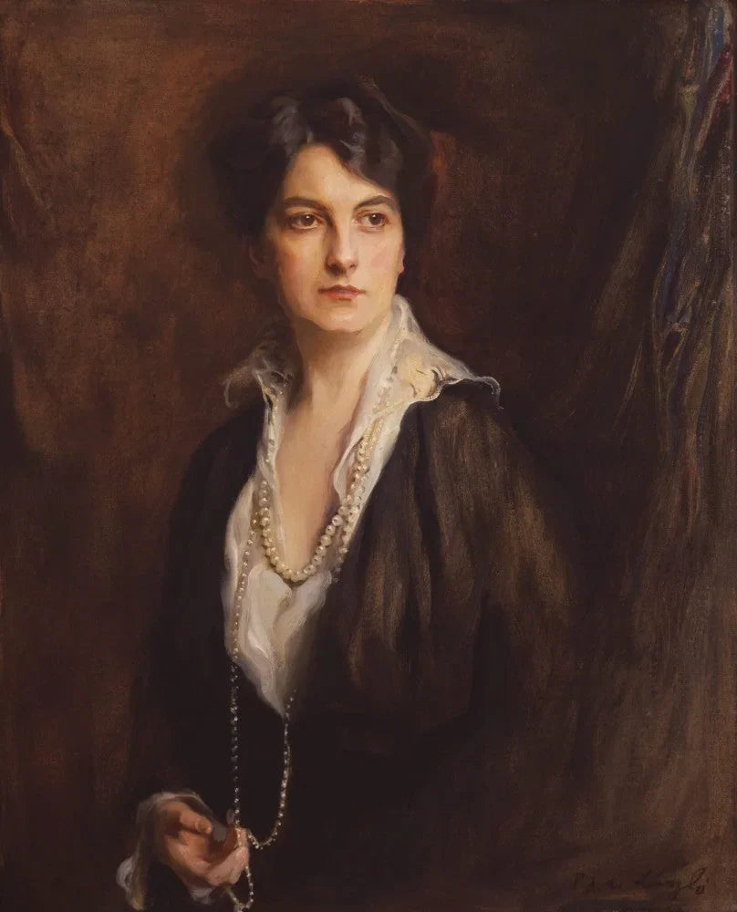 Mme Irwin Laughlin, née Thérèse Iselin - Philip de László image 1 tableau peint à l’huile sur toile