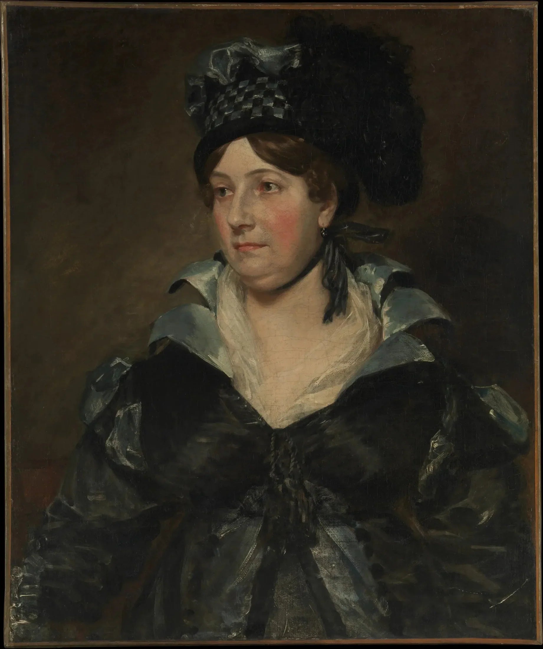 Mme James Pulham Sr. (Frances Amys, vers 1766–1856) - John Constable image 1 reproduction de peinture à l’huile