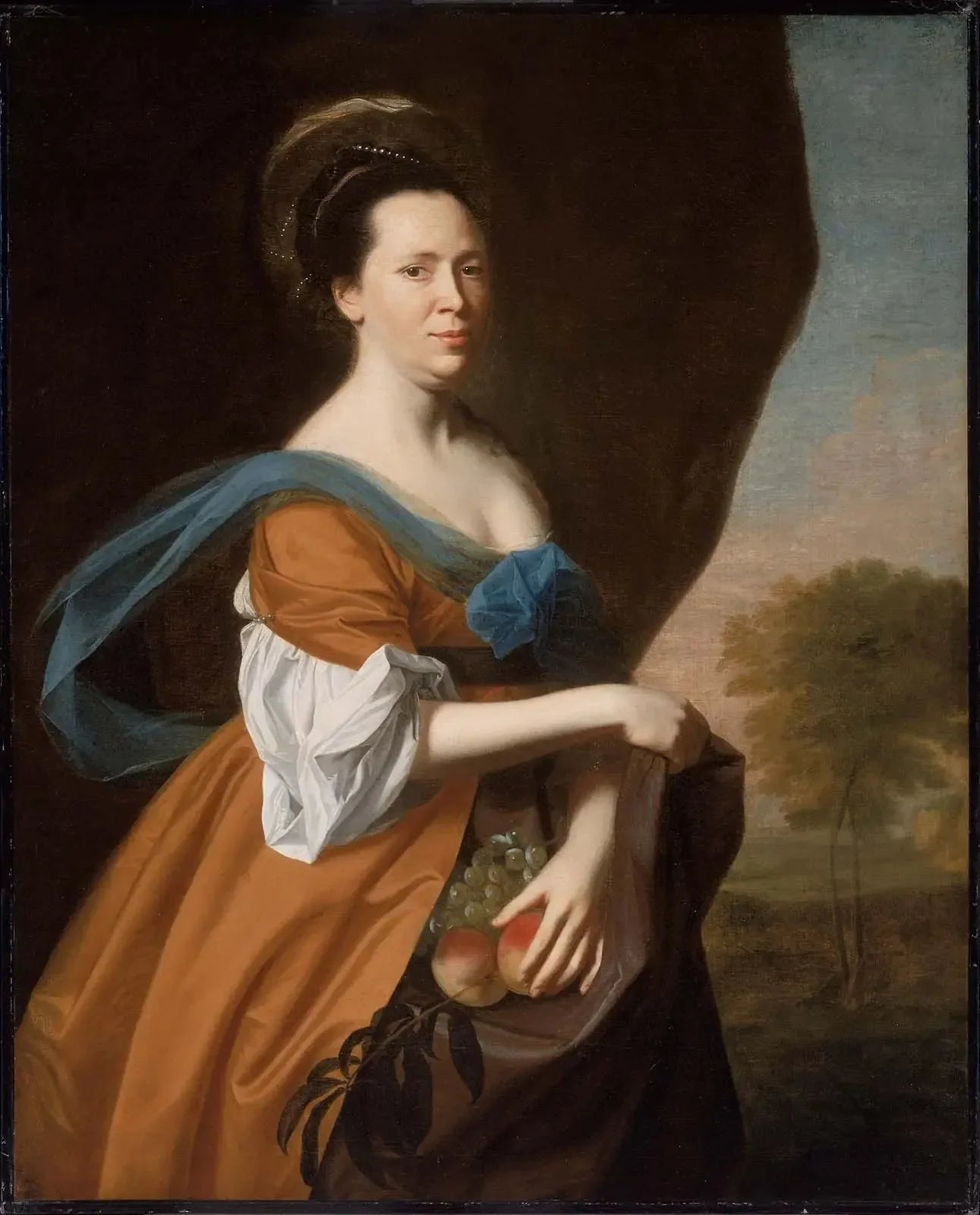 Mme James Smith (Elizabeth Murray) - John Singleton Copley image 1 reproduction réalisée par Alpha Reproduction