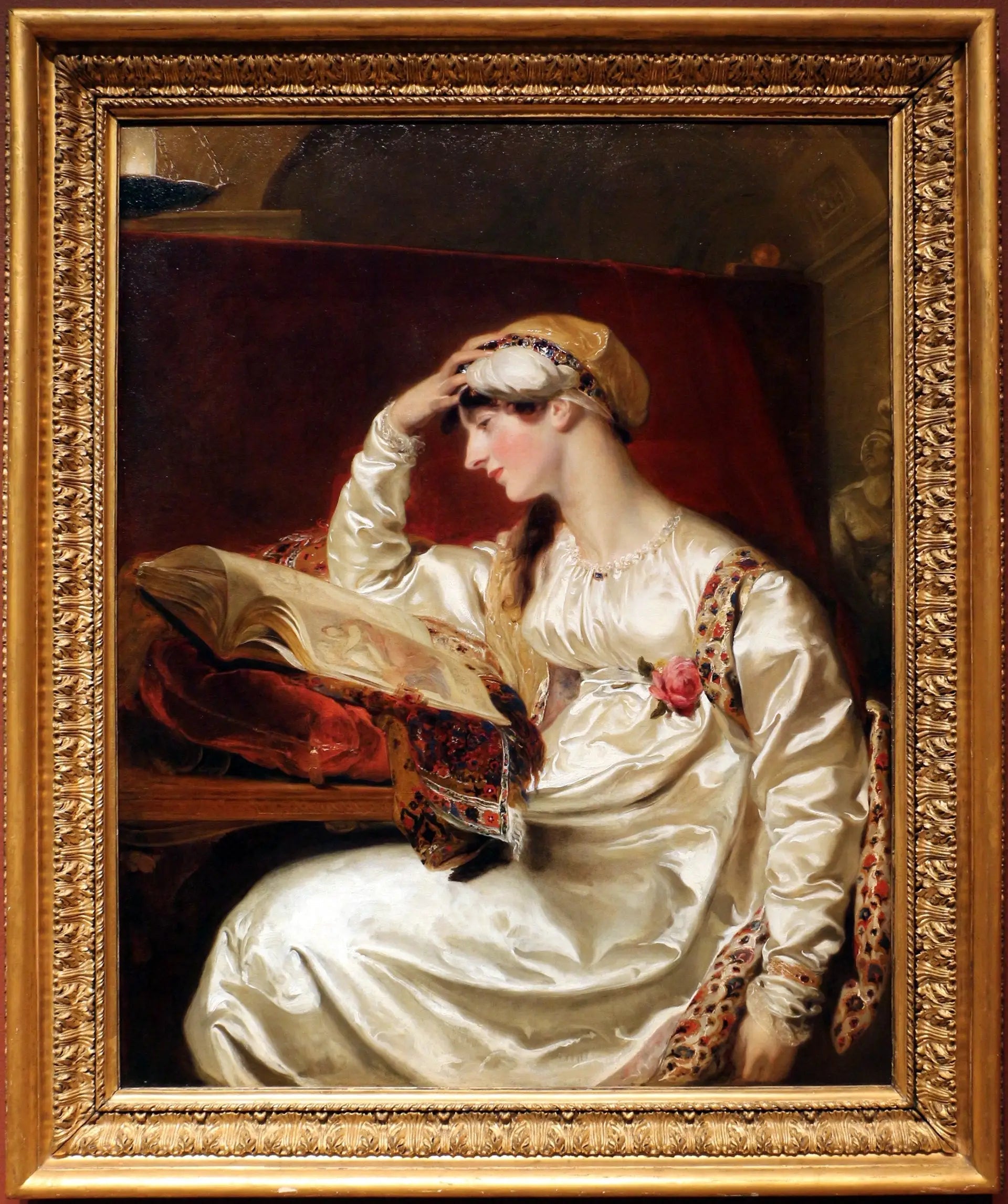 Mme Jens Wolff - Thomas Lawrence image 2 copie peinte à la main à l’huile