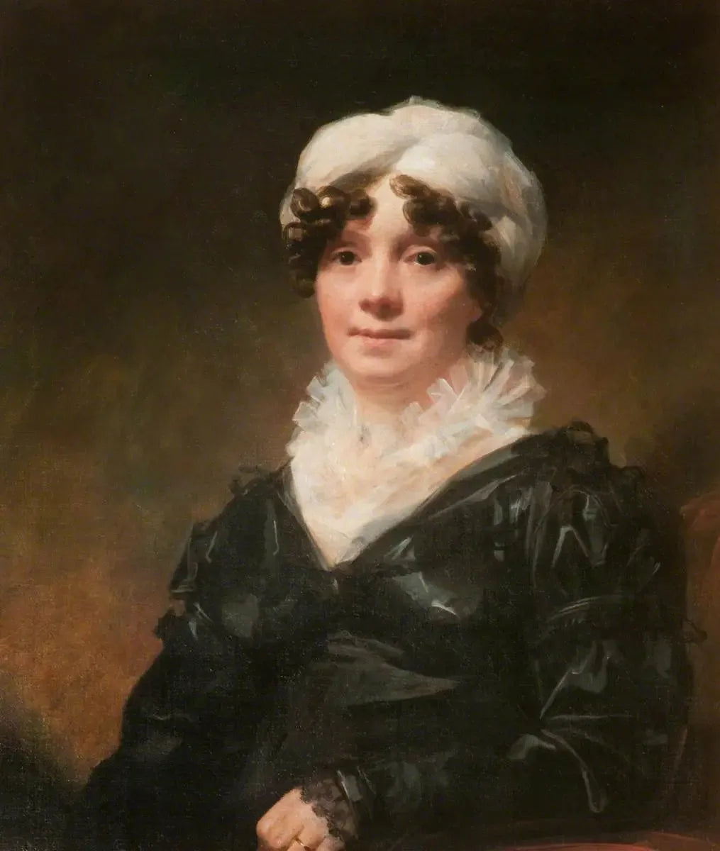 Mme John Hamilton de Northpark House, Glasgow - Henry Raeburn image 1 copie peinte à la main à l’huile