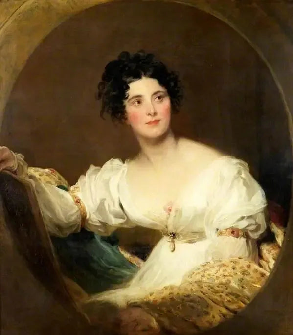Mme Littleton (1789–1846) - Thomas Lawrence image 1 reproduction de peinture à l’huile