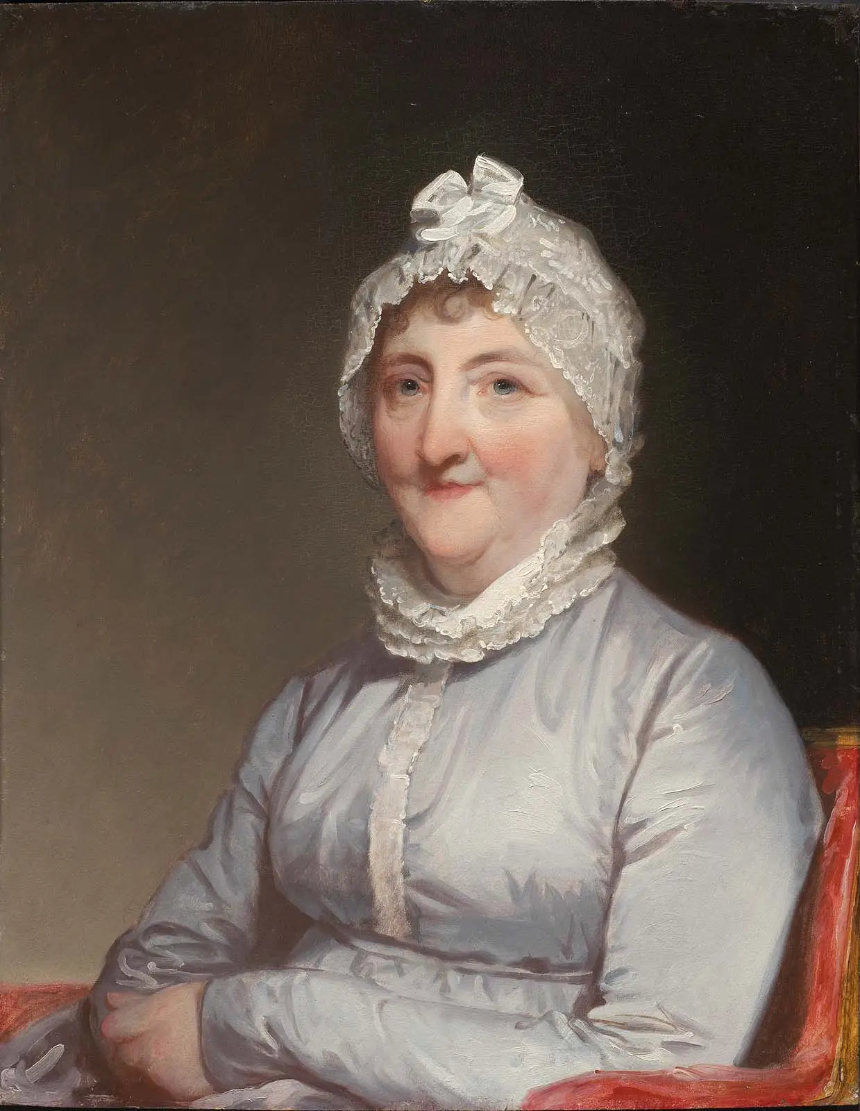 Mme Paul Revere (Rachel Walker) - Gilbert Stuart image 1 tableau peint à l’huile sur toile