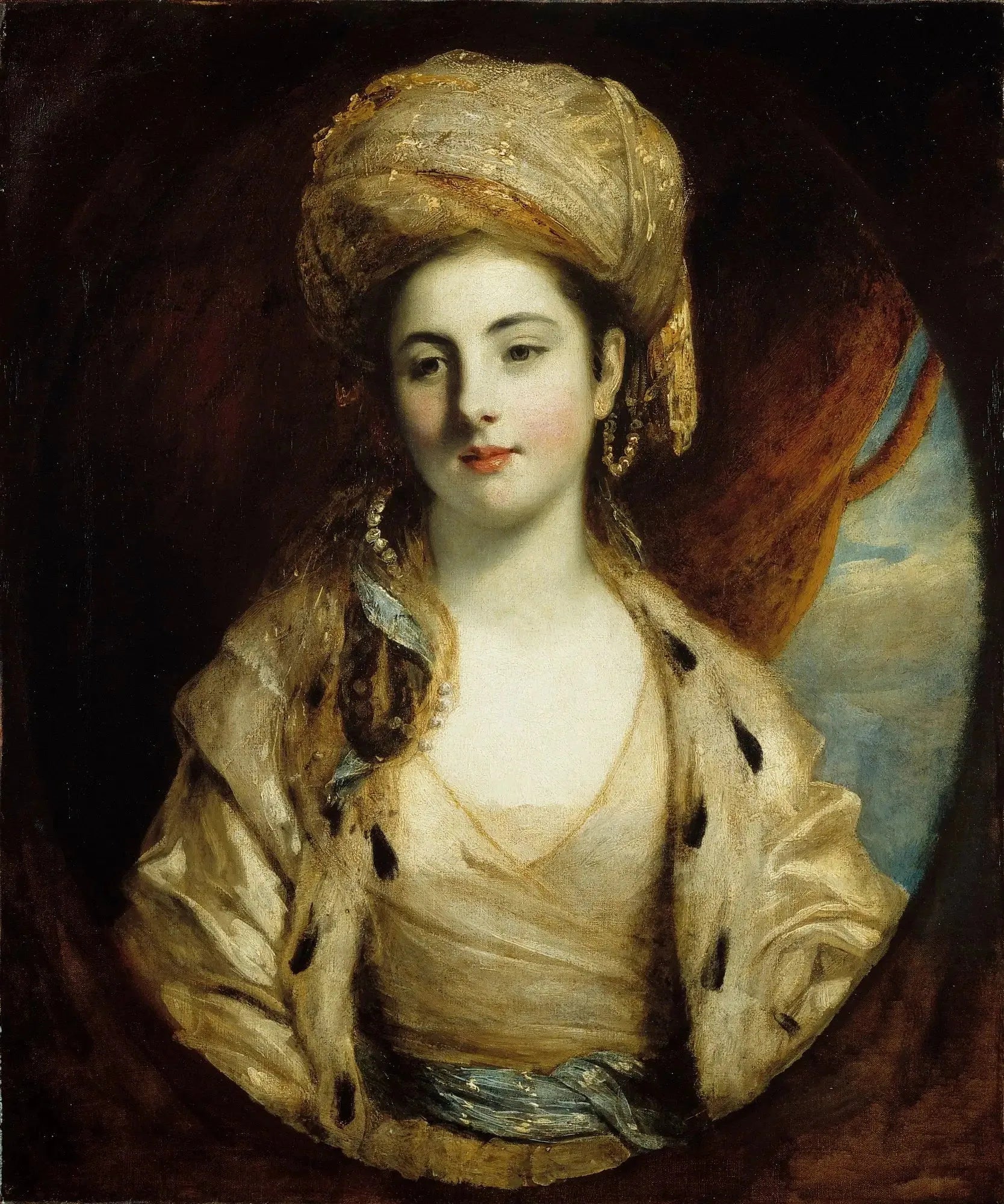 Mme Richard Paul Jodrell - Joshua Reynolds image 1 copie de tableau peinte à la main