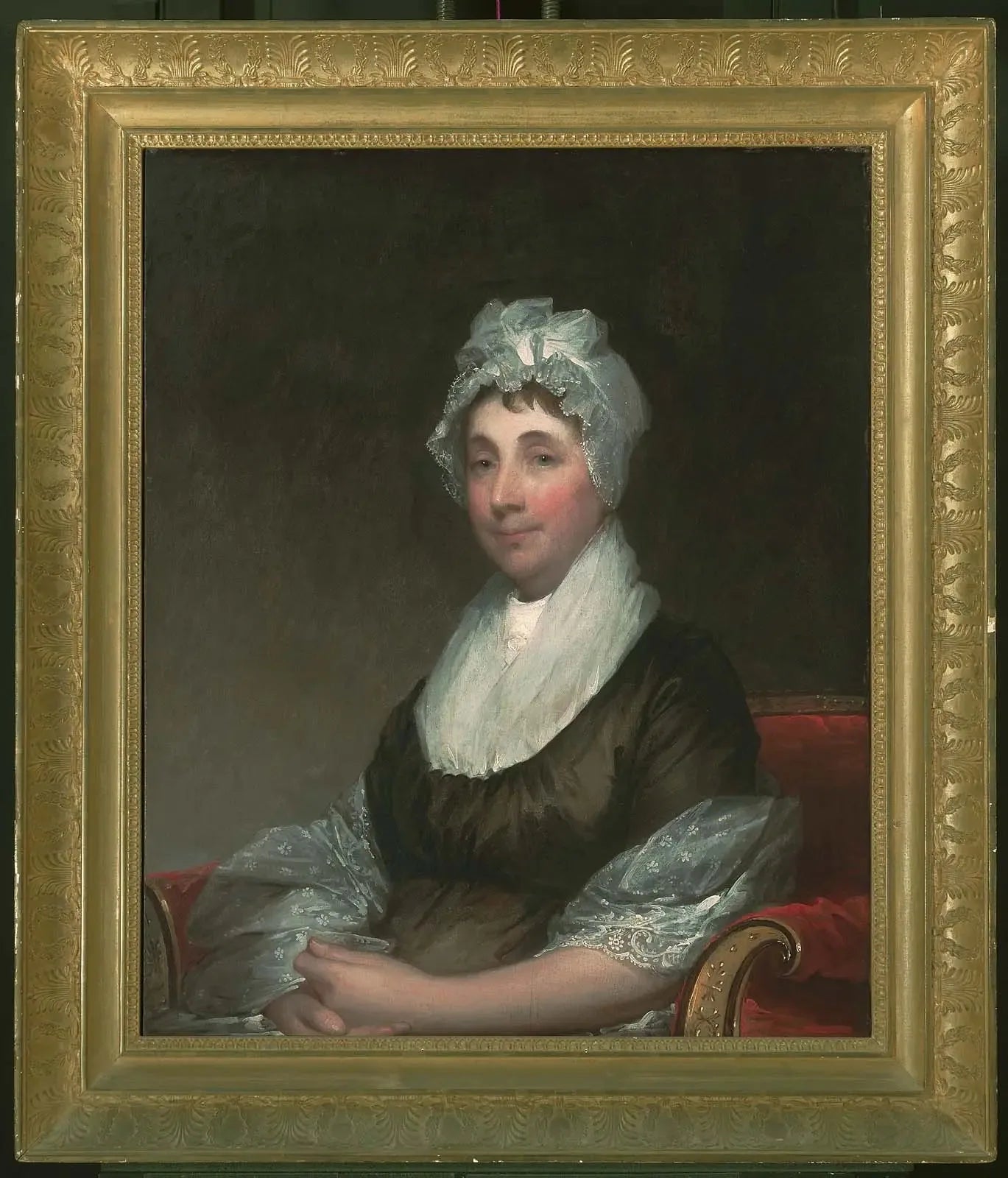 Mme Samuel Smith - Gilbert Stuart image 1 reproduction d’œuvre d’art à l’huile