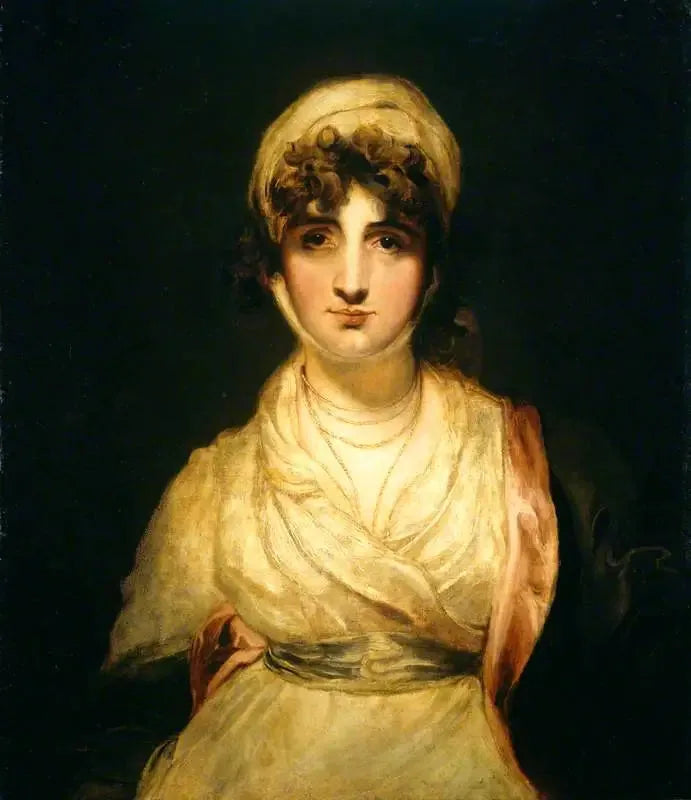 Mme Sarah Siddons, née Sarah Kemble, dans le rôle de « Mme Haller » dans « L'Étranger » de Kotzebue - Thomas Lawrence image 1 copie peinte à la main à l’huile