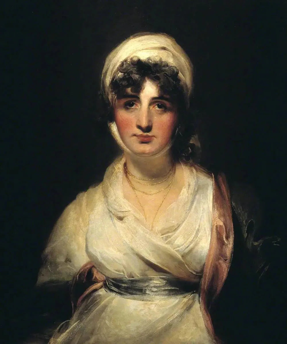 Mme Siddons, ? dans le rôle de Mme Haller dans « L'Étranger » - Thomas Lawrence image 1 copie peinte à la main à l’huile