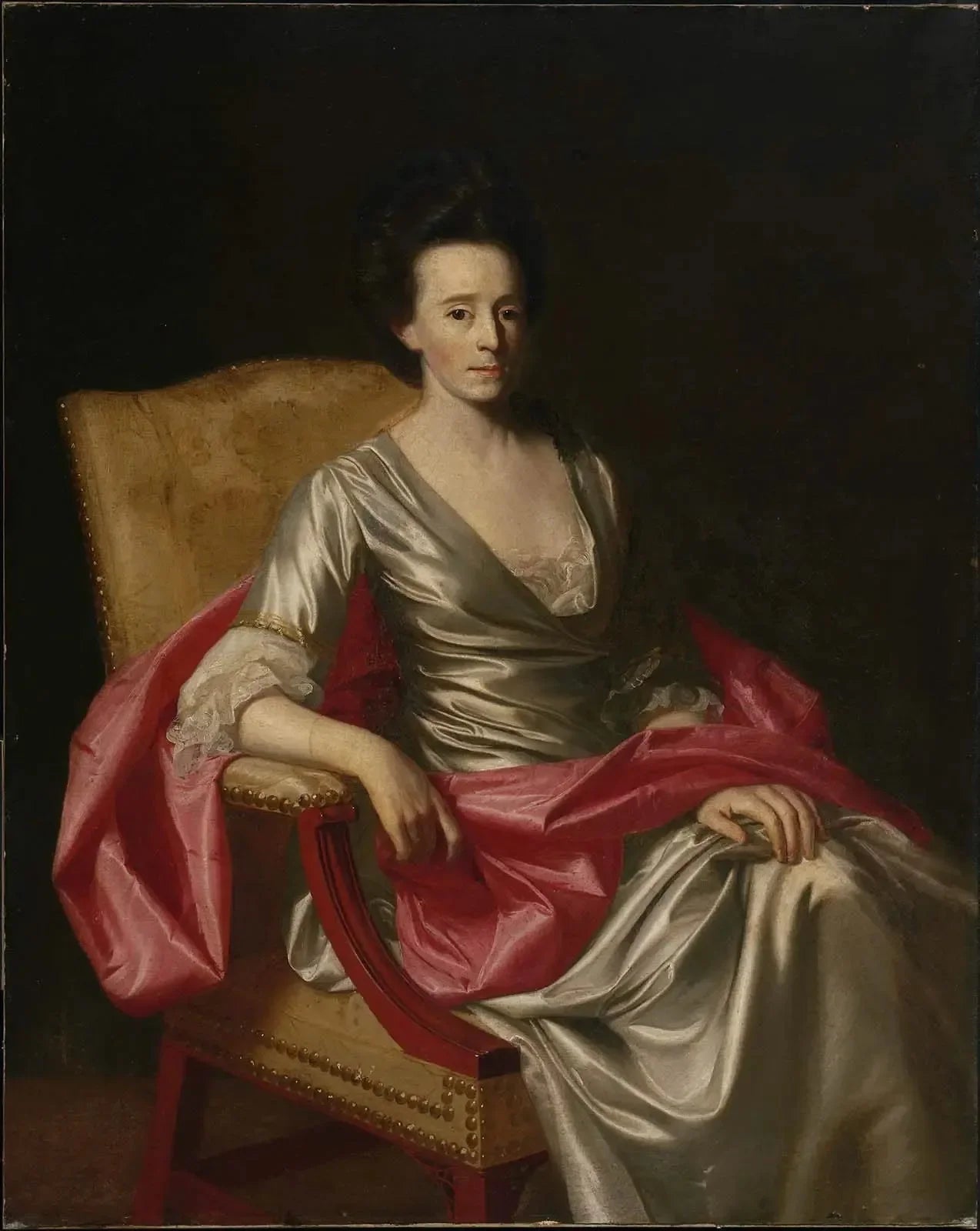 Mme Timothy Rogers (Lucy Boylston) - John Singleton Copley image 1 reproduction d’œuvre d’art à l’huile