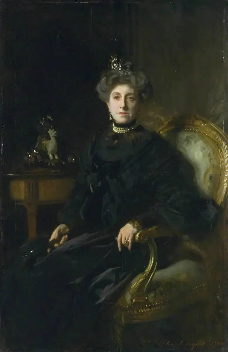 Mme Wertheimer - John Singer Sargent image 1 reproduction de peinture à l’huile